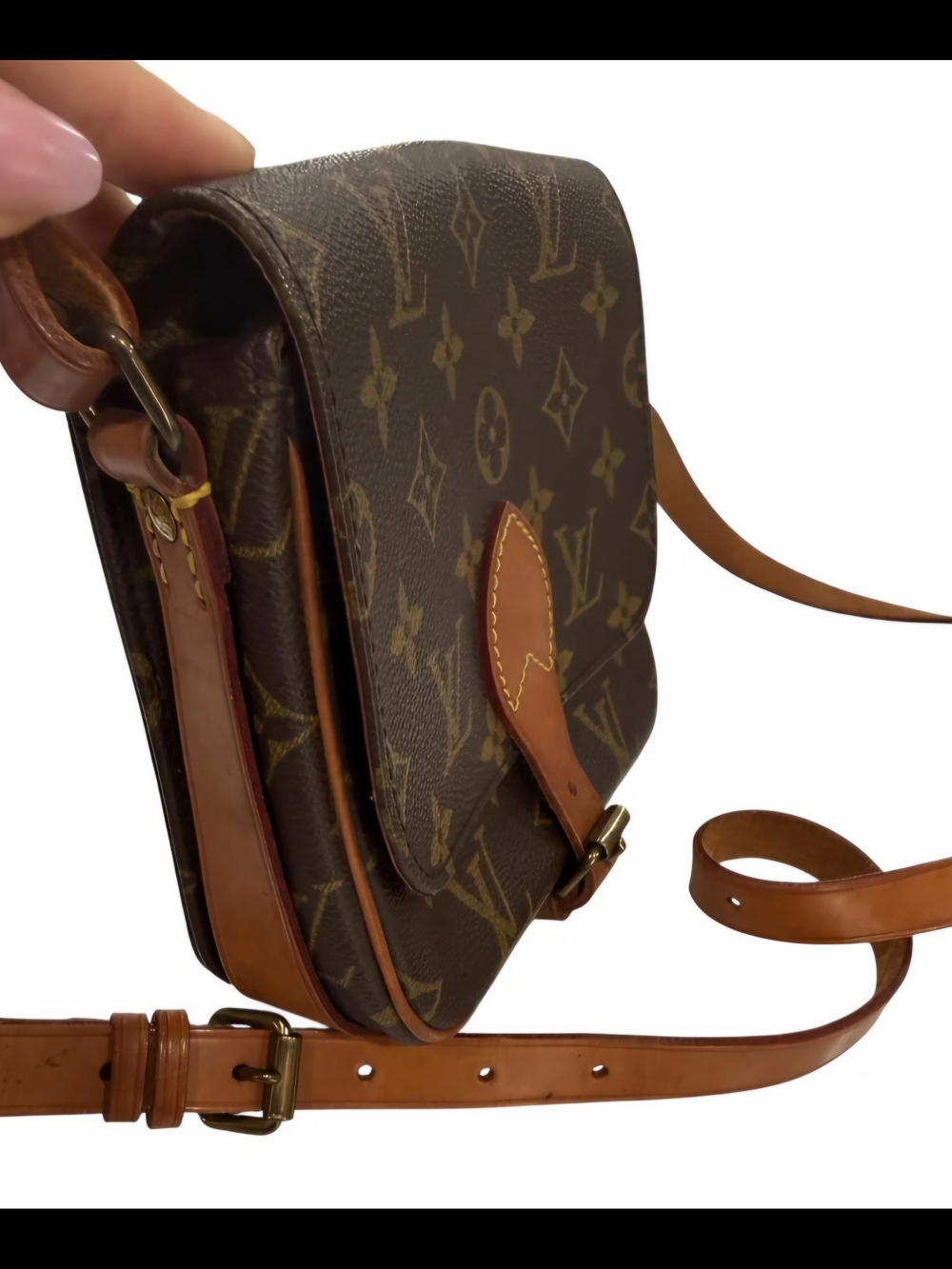 Louis Vuitton Monogram Cartouchière PM Crossbody Bag - Brown Monogram